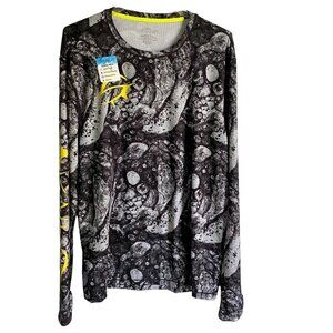 Loco Skailz Savage Mesh Long Sleeve Performance Shirt Men's Large NEW